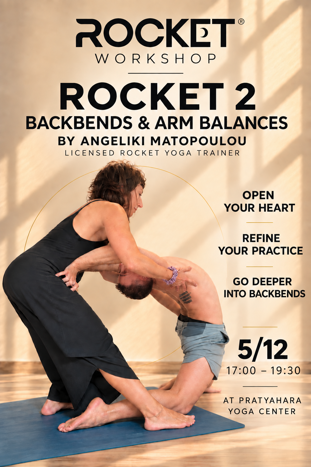 ROCKET 2 BACKBENDS & ARM BALANCES